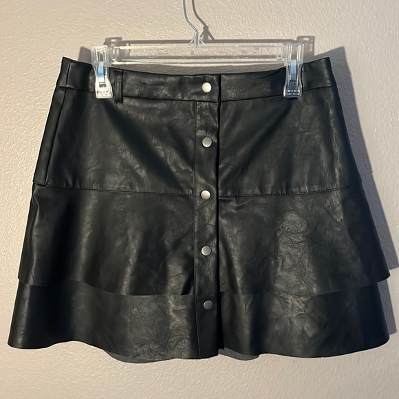 Haute Monde Dresses & Skirts - Brande New W/ Tags Haute Monde leather skirt. Size L
